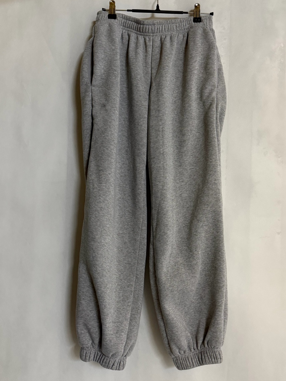 Faded Rose Gray Fleece Jogger Sweatpants Size Small NWOT